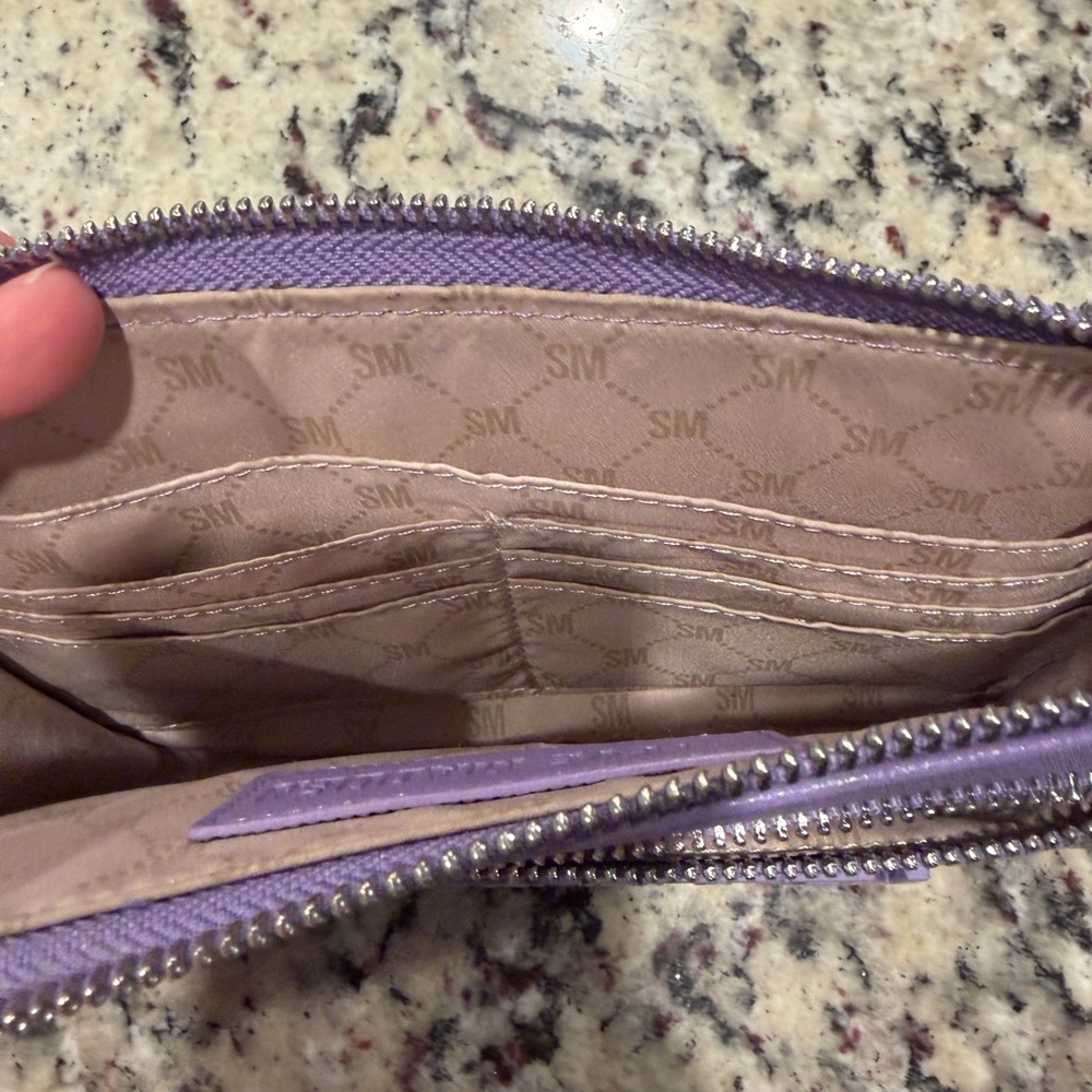 Steve Madden Lavender Wristlet Clutch - Picture 2 of 5